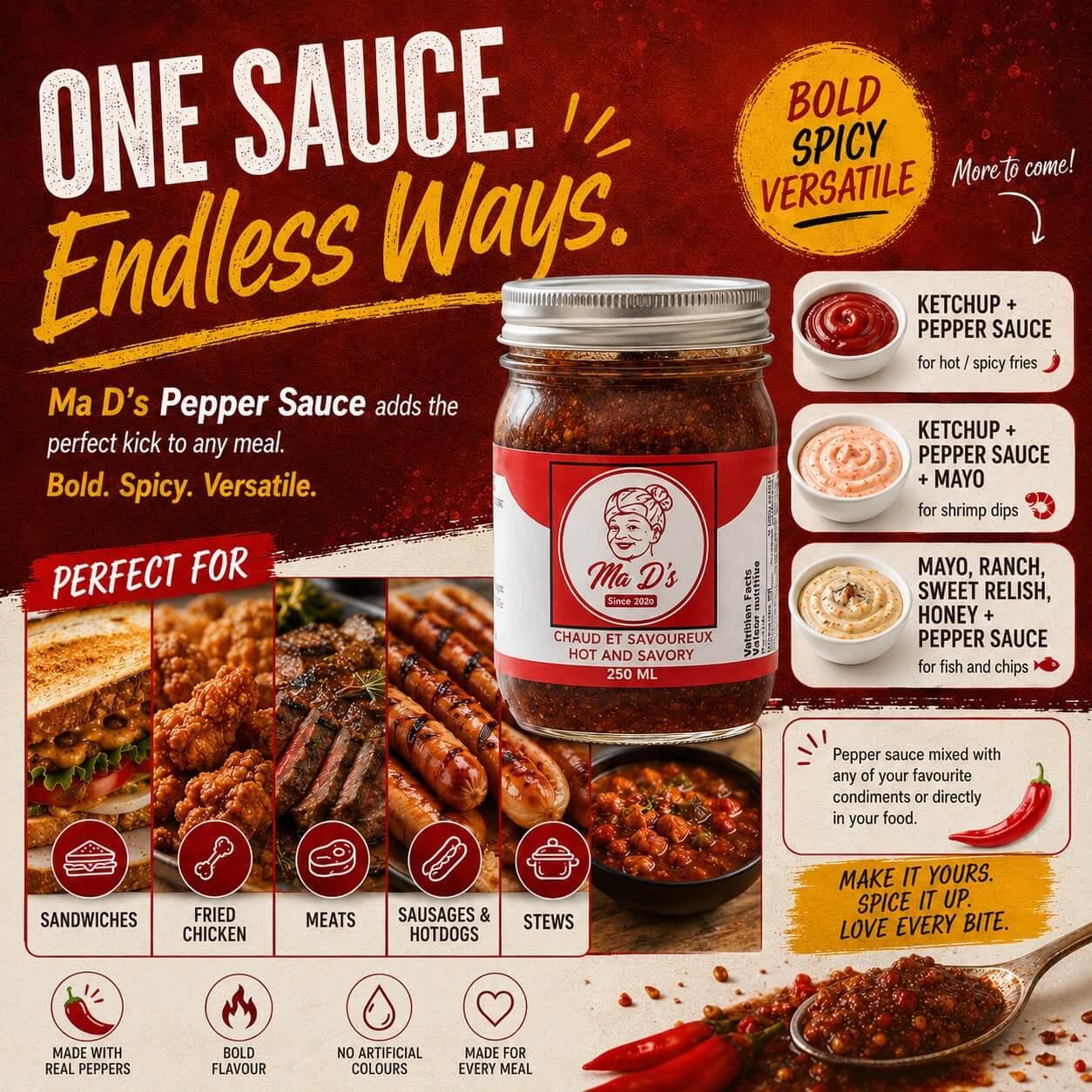 Maddy's sauce
