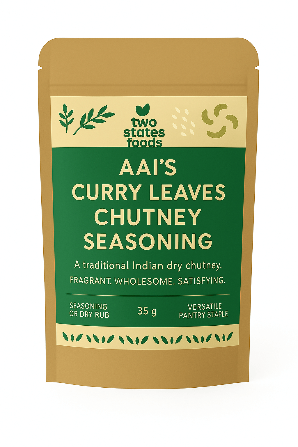 AAI’S Curry Leaves Chutney Seasoning – 35 g
