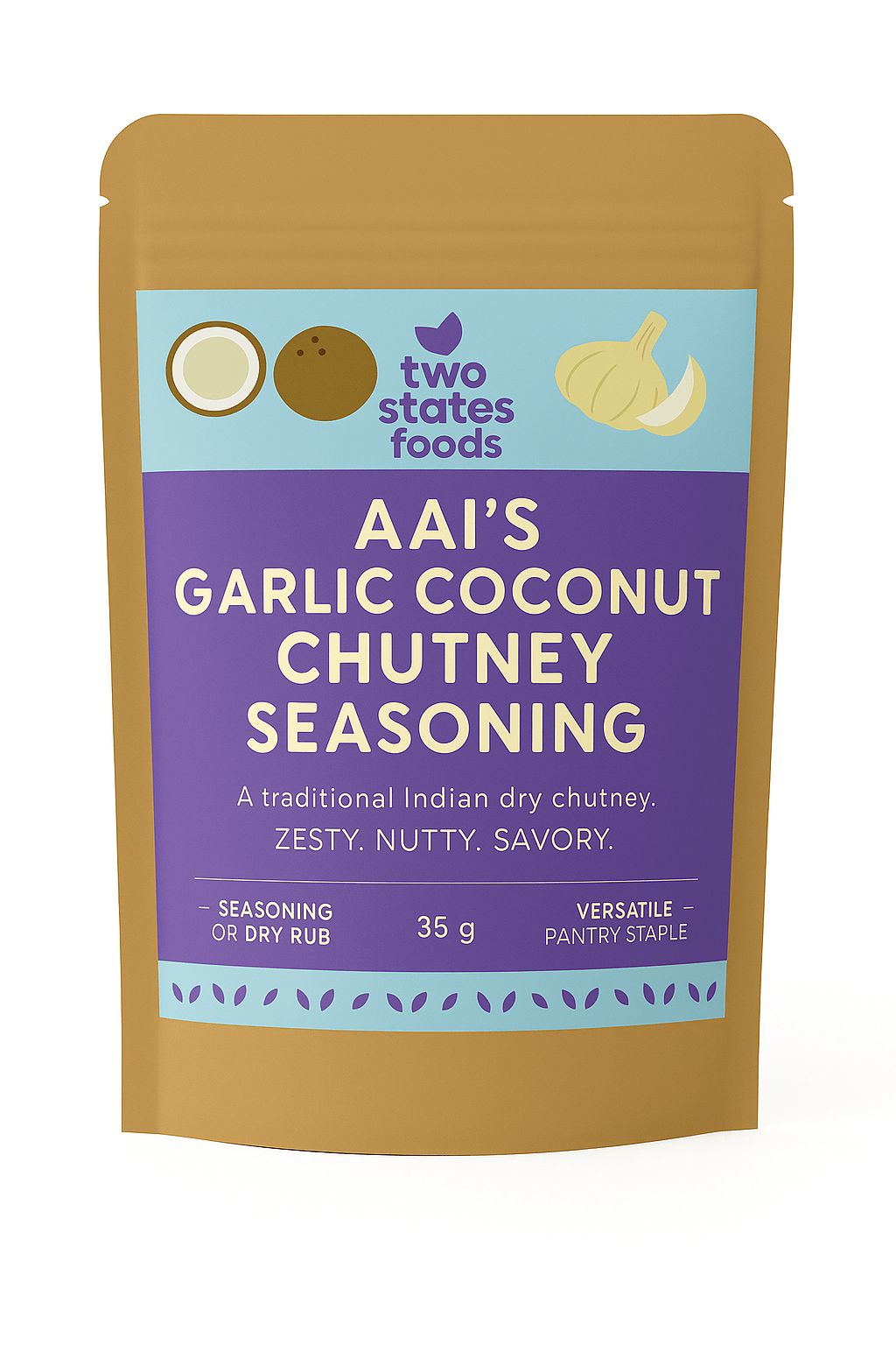 AAI’S Garlic Coconut Chutney Seasoning – 35 g
